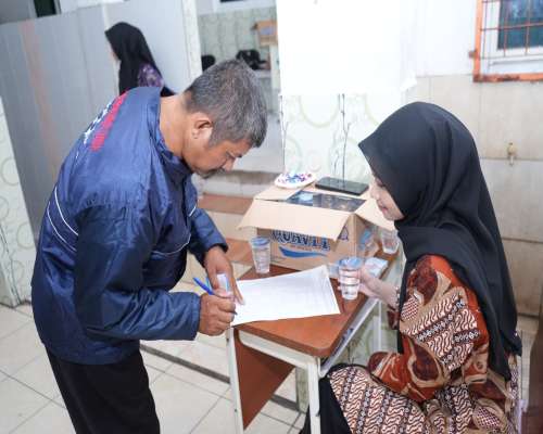 Dokumentasi Pengambilan Rapor Asesmen Akhir Semester Tahun A