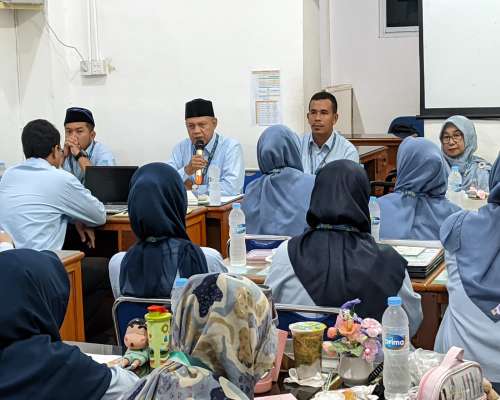 Dokumentasi Rapat Pleno Kenaikan Kelas dengan para Wali Kela
