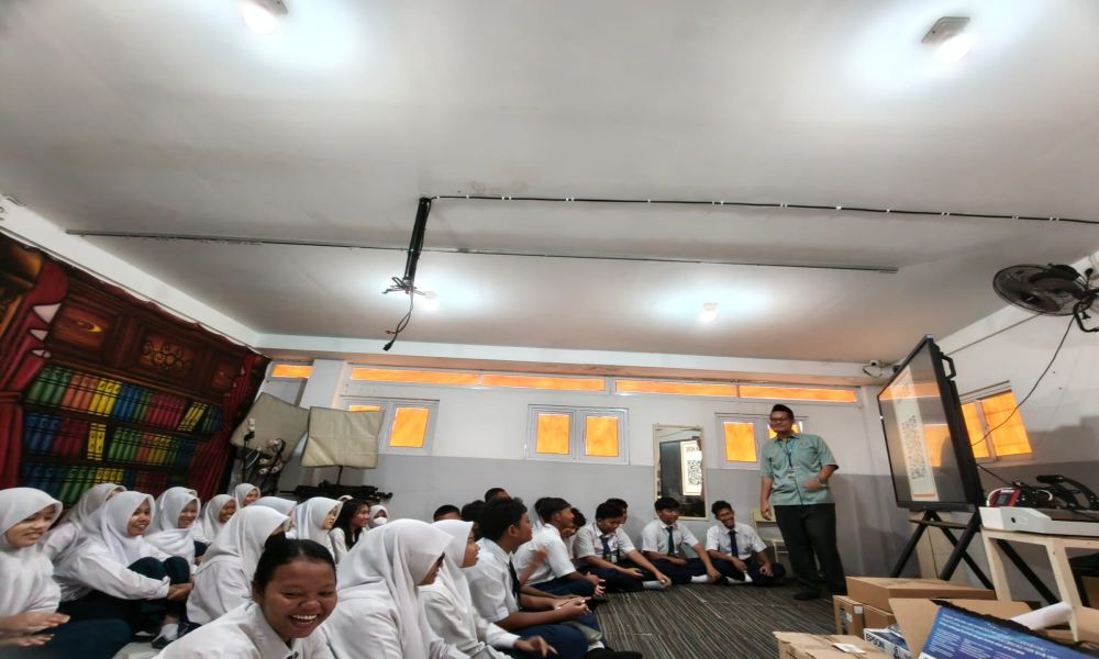 Sosialisasi Registrasi Awal Lomba TKA Bintang Pelajar di SMP Era Pembangunan III Berjalan Lancar - Foto 2